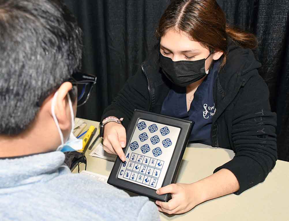 Eye Care Technology Students