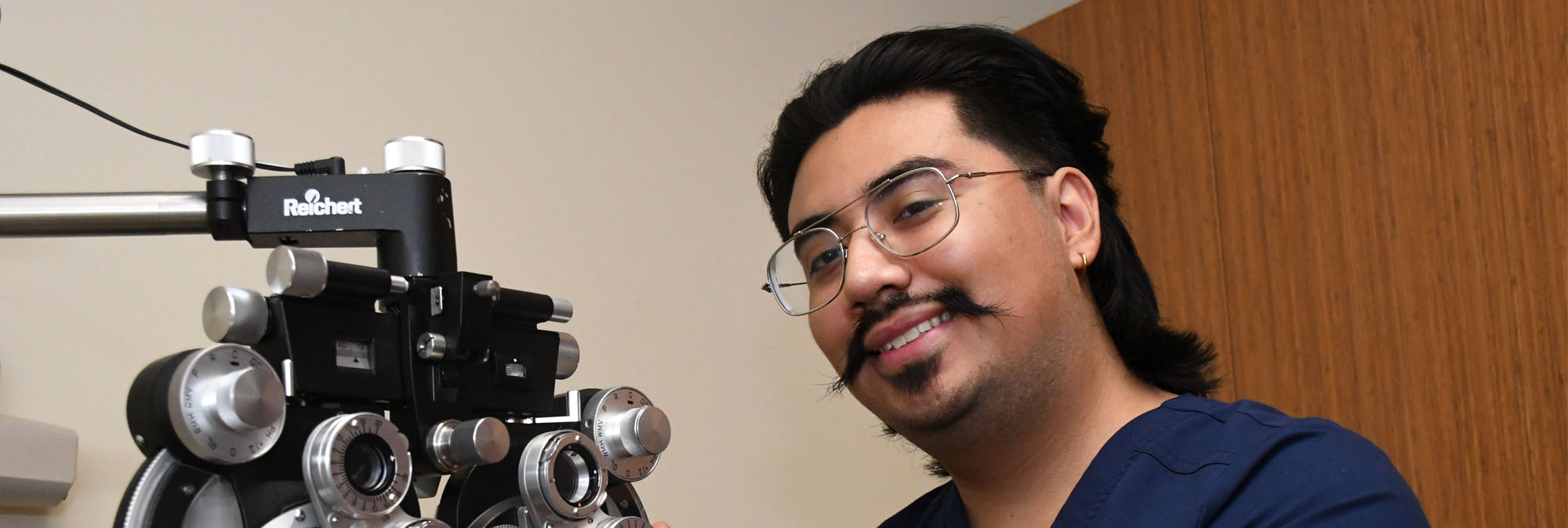 Eye Care Technology Student