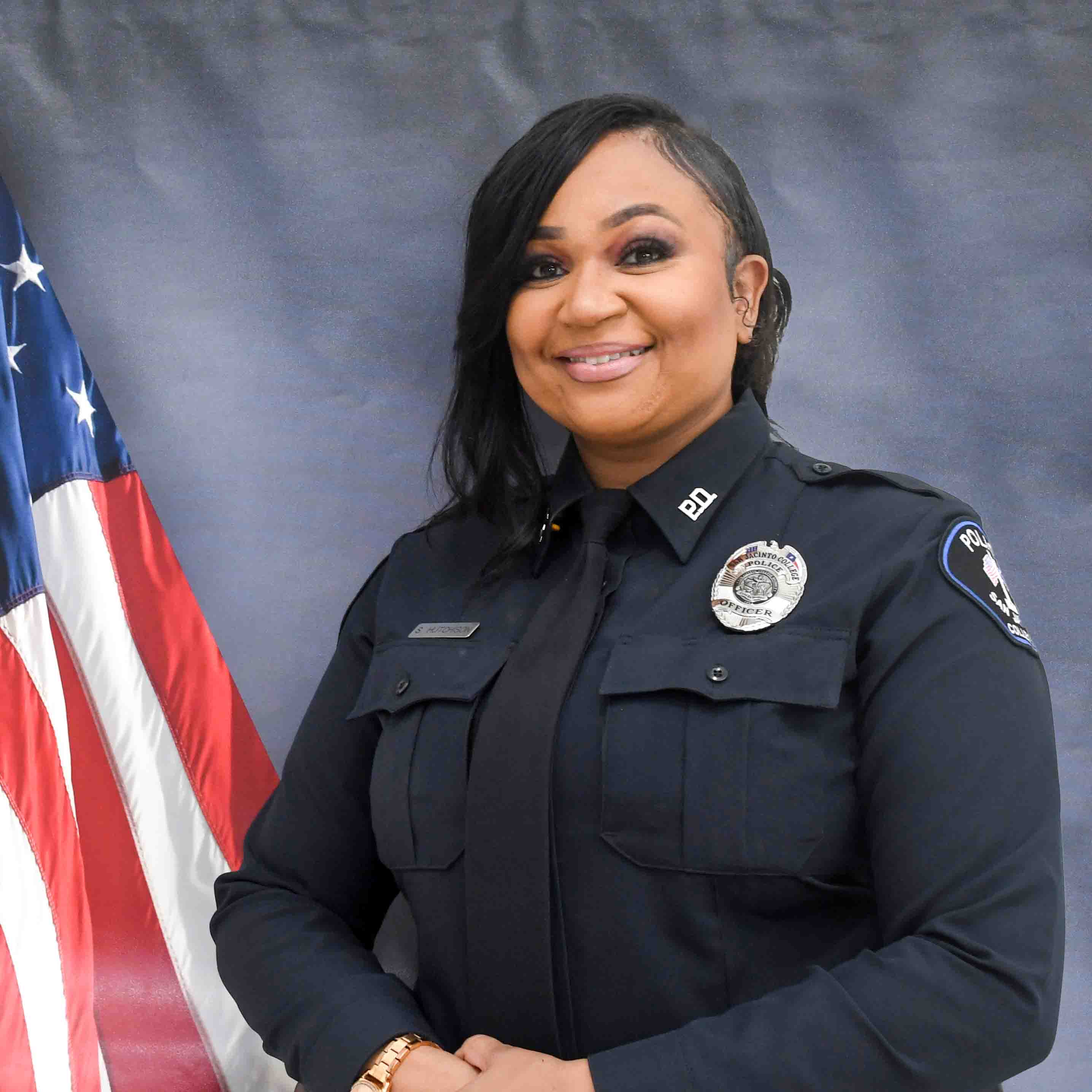 Samantha Hutchison, police officer 