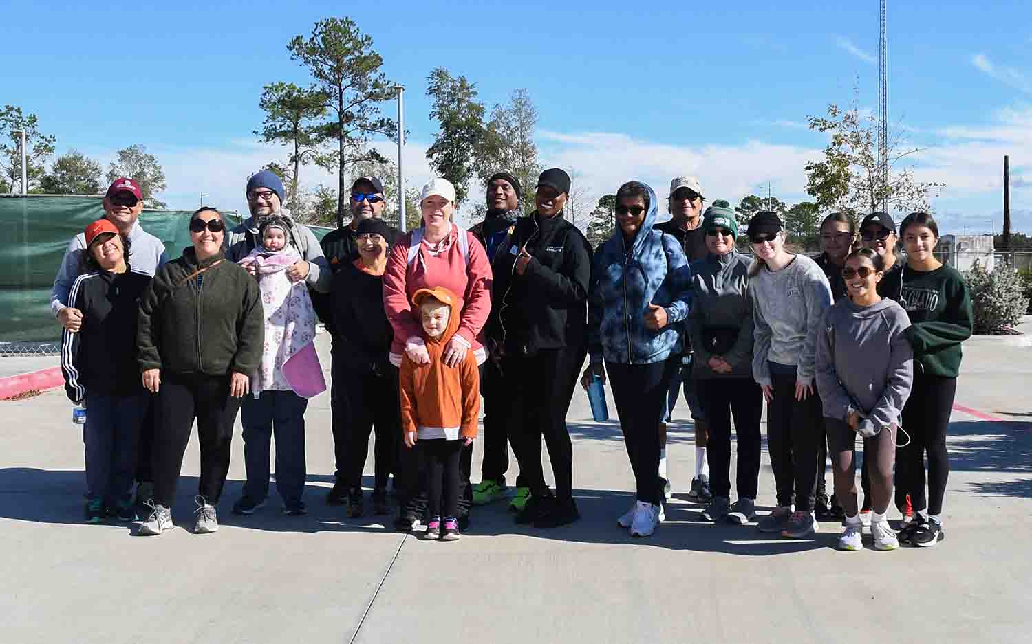 Turkey Trot group of 5k walkers