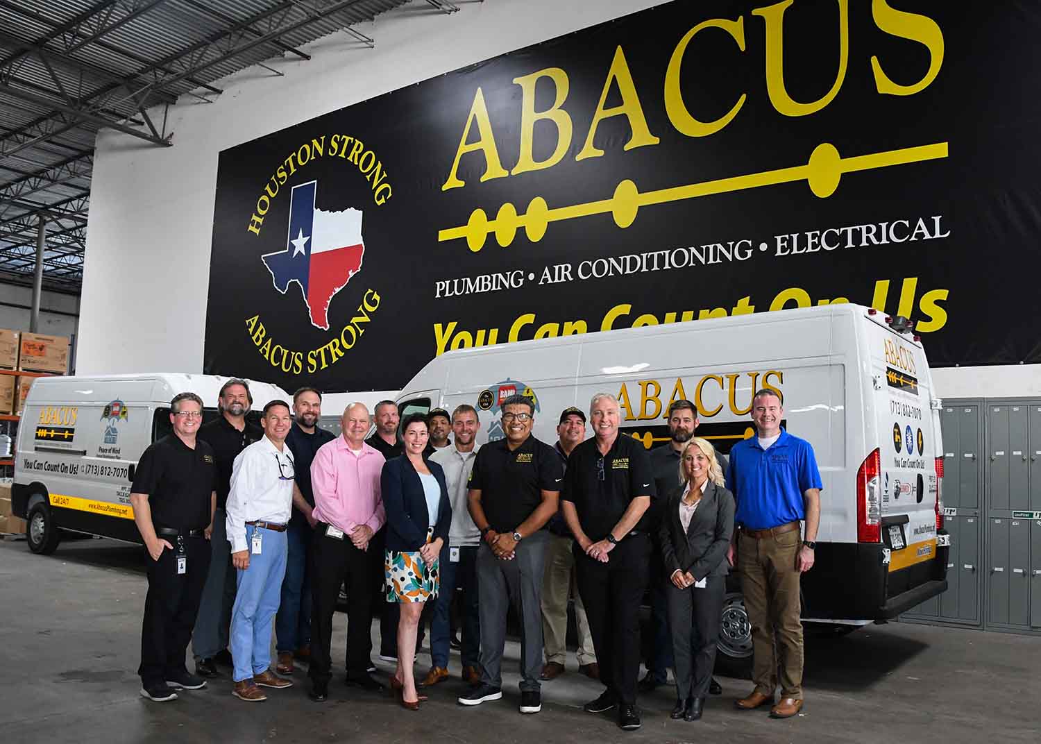 Abacus Plumbing partners with San Jac